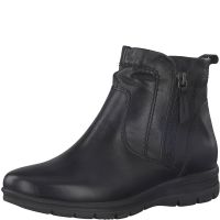 Jana Stiefelette schwarz Warmfutter